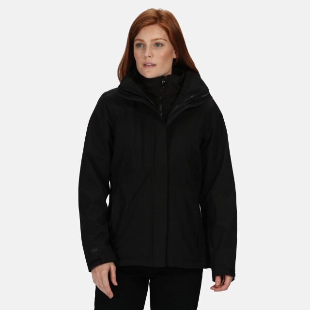 Regatta Dames professional kingsley 3-in-1 waterdichte jas UTRG2173_black large
