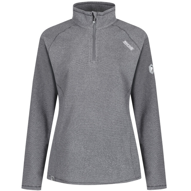 Regatta Geweldige outdoor dames montes half zip fleece top UTRG1953_darklightsteel large