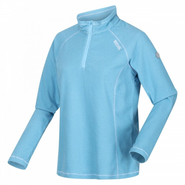 Regatta Geweldige outdoor dames montes half zip fleece top UTRG1953_etherealblue large