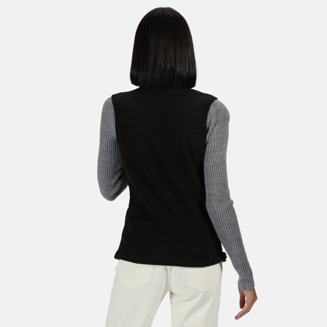 Regatta Dames haber ii 250 series anti-pluis fleece bodywarmer UTRG1616_black large