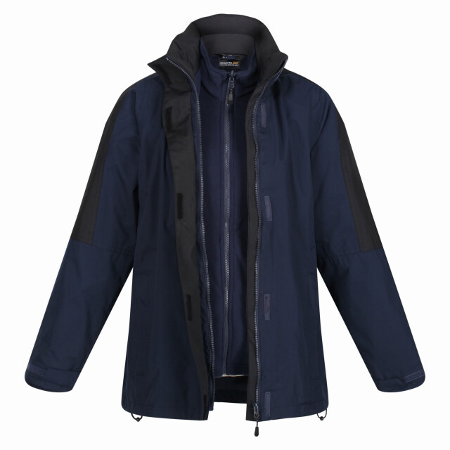 Regatta Dames defender iii 3-in-1 jas (waterdicht & winddicht) UTRG1598_navyblack large