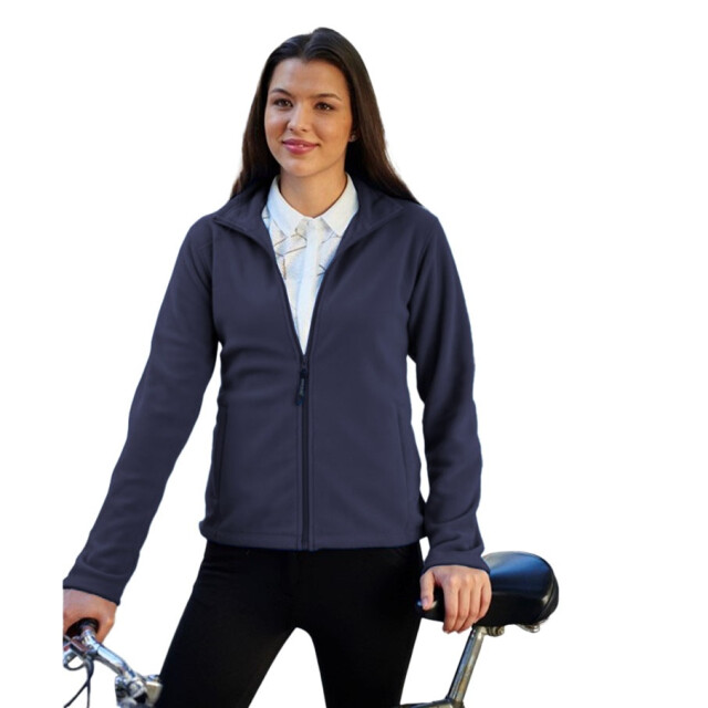 Regatta Dames full-zip 210 series microfleece vest UTRG1591_darknavy large