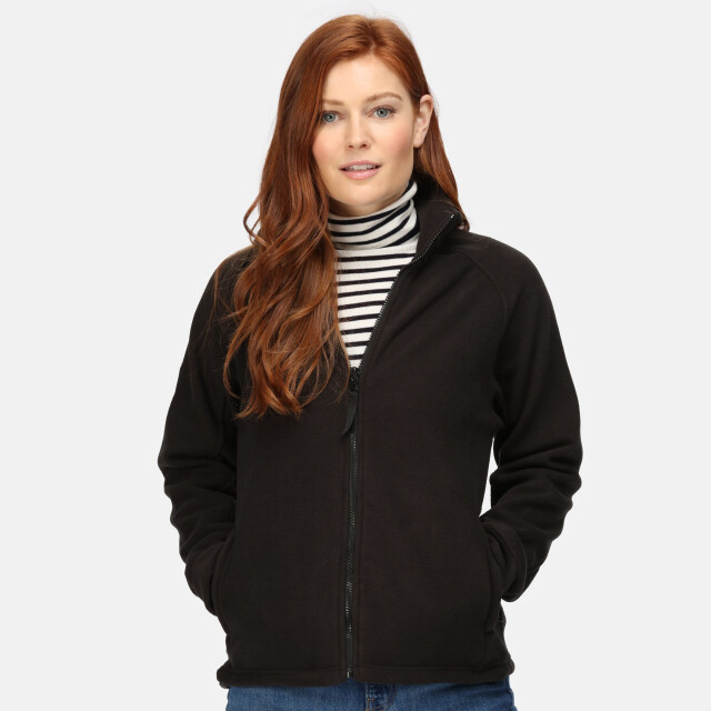 Regatta Dames thor iii fleece vest UTRG1488_black large