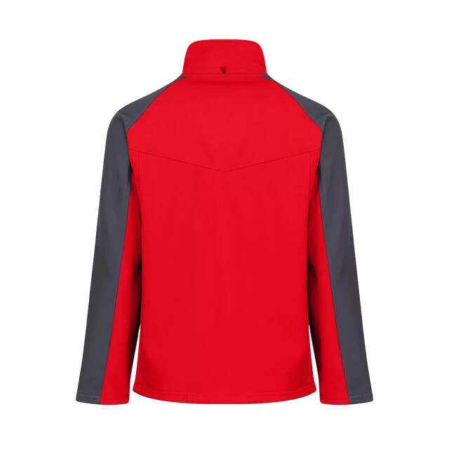 Regatta Heren uproar softshell windbestendige fleece vest UTRG1480_classicredsealgrey large