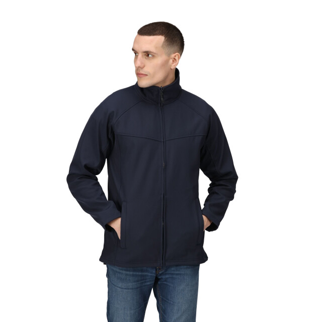 Regatta Heren uproar softshell windbestendige fleece vest UTRG1480_navynavy large