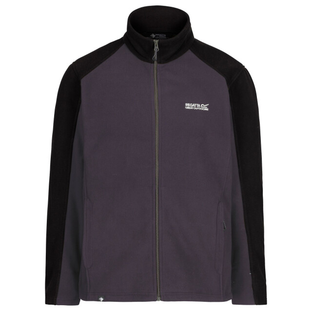 Regatta Great outdoors heren hedman ii tweekleurige fleece vest UTRG1398_ironblack large