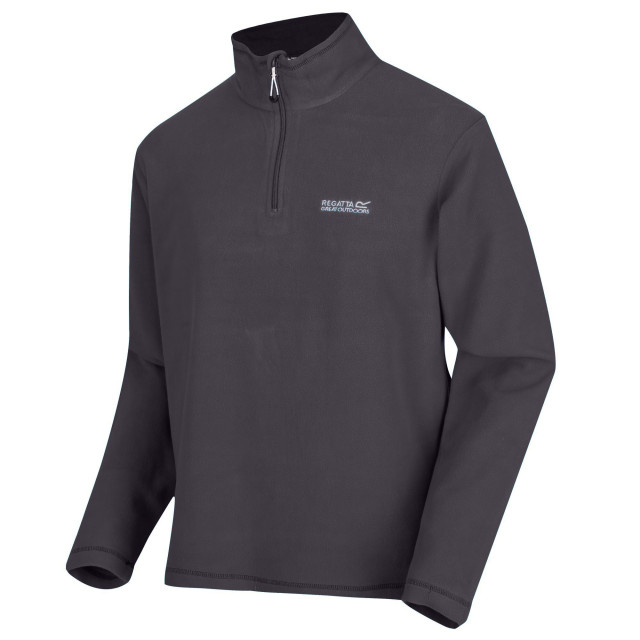 Regatta Geweldig voor buiten heren thompson half zip fleece sweater UTRG1390_iron large