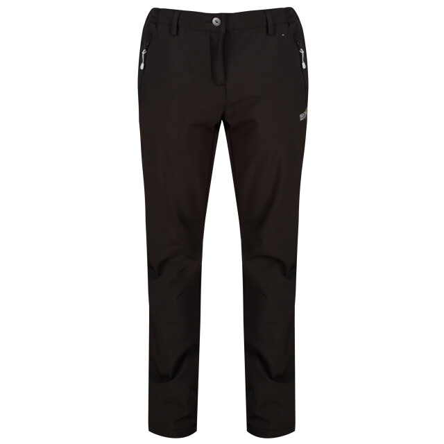 Regatta Geweldige outdoor dames geo softshell ii reguliere beenbroek UTRG1028_black large
