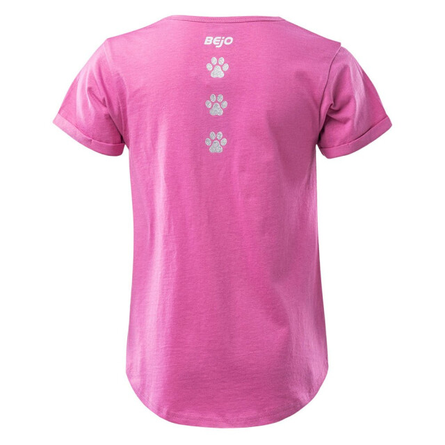 Bejo Meisjes bloom paw print t-shirt UTIG2558_superpink large