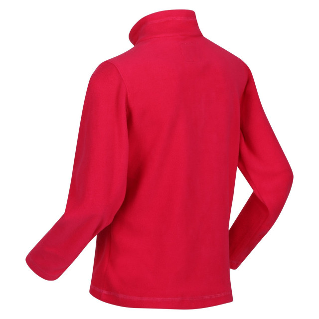 Regatta Geweldige outdoors kinder hot shot ii half zip fleece hoodie UTRG1422_pinkpotion large