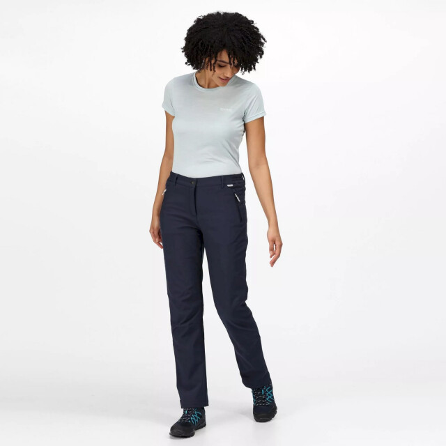 Regatta Grote outdoor dames geo softshell ii korte beenbroek UTRG1029_navy large
