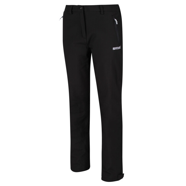 Regatta Geweldige outdoor dames geo softshell ii reguliere beenbroek UTRG1028_black large