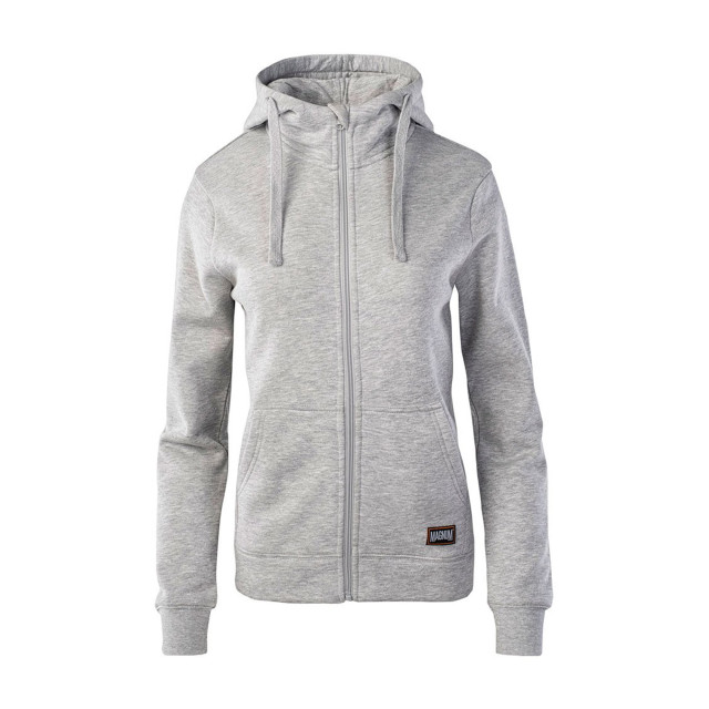 Magnum Dames lepus full zip hoodie UTIG1397_lightgreymelange large