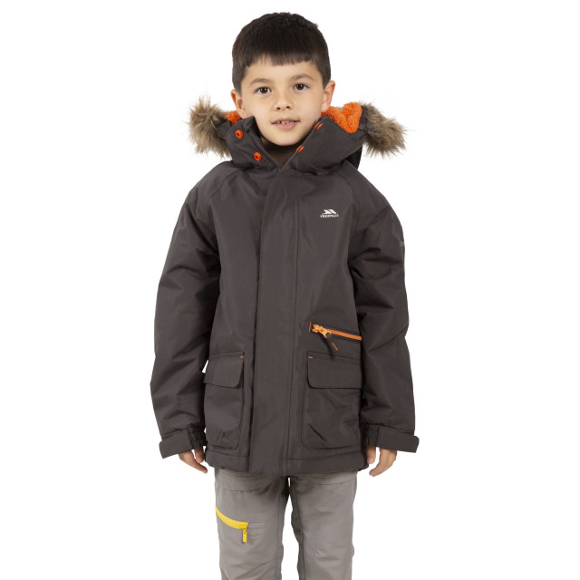 Trespass Kinderen/kinderen opgetogen parka UTTP5107_darkgrey large