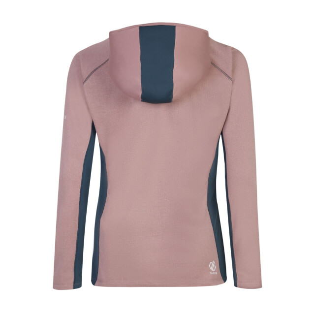Dare2b Dames convey ii hooded core stretch midlayer UTRG8681_duskyrose large