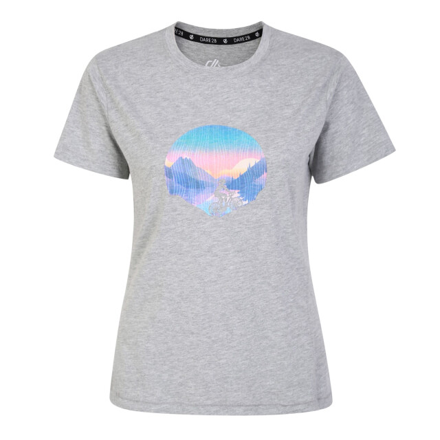 Dare2b Dames in de voorhoede t-shirt UTRG8690_ashgreymarl large