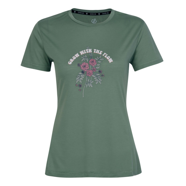 Dare2b Dames groeien met de stroom t-shirt UTRG8685_lilypadgreen large