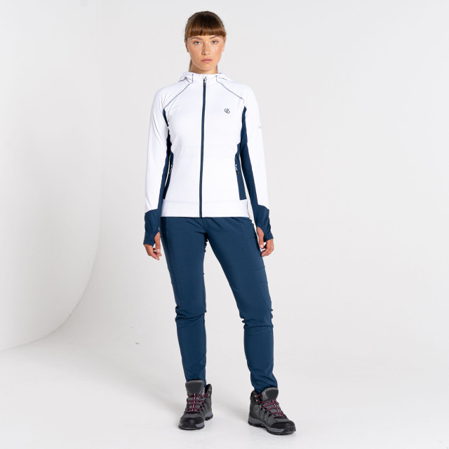 Dare2b Dames convey ii hooded core stretch midlayer UTRG8681_whitemoonlightdenim large