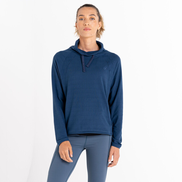 Dare2b Dames fleur east glide sweatshirt met hoge hals UTRG8680_moonlightdenim large