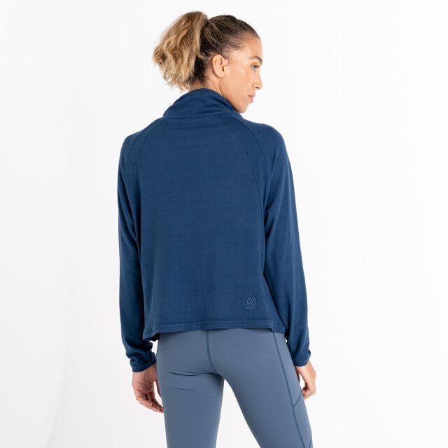 Dare2b Dames fleur east glide sweatshirt met hoge hals UTRG8680_moonlightdenim large
