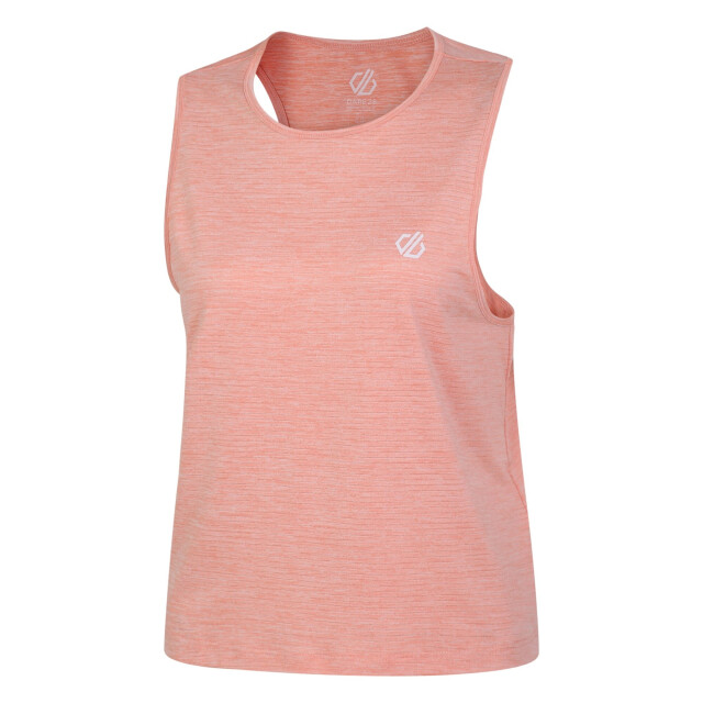 Dare2b Dames meditate marl crop top UTRG8653_apricotblush large