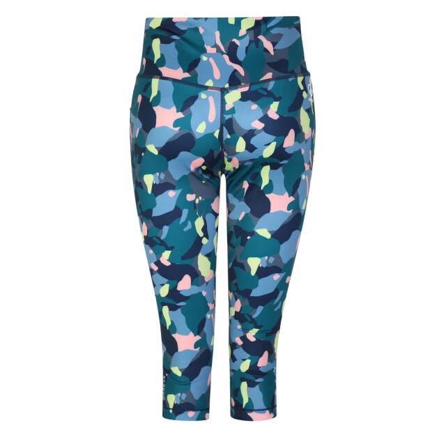 Dare2b Dames influential 3/4 legging met opdruk UTRG8619_fortunegreen large