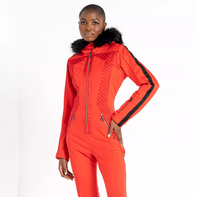 Dare2b Dames julien macdonald supermacy snowsuit UTRG8539_volcanicred large