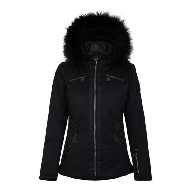 Dare2b Dames julien macdonald supermacy plain ski jacket UTRG8540_black large