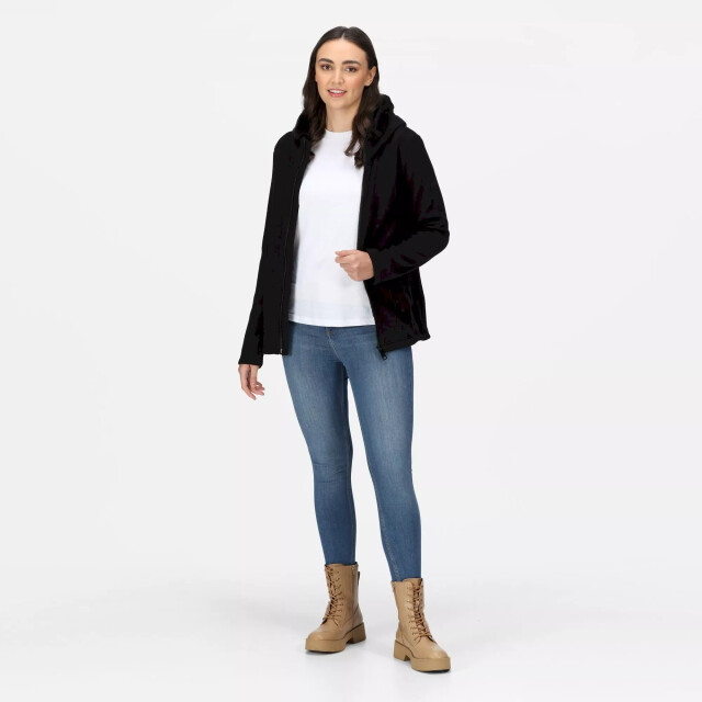Regatta Dames avalynn full zip hoodie UTRG8504_black large