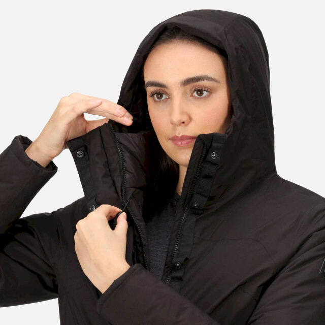 Regatta Dames yewbank ii waterdichte parka UTRG8496_black large