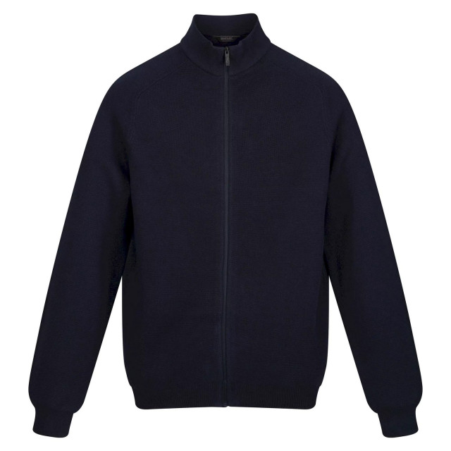 Regatta Heren kylo gebreide full zip fleece jas UTRG8471_navy large