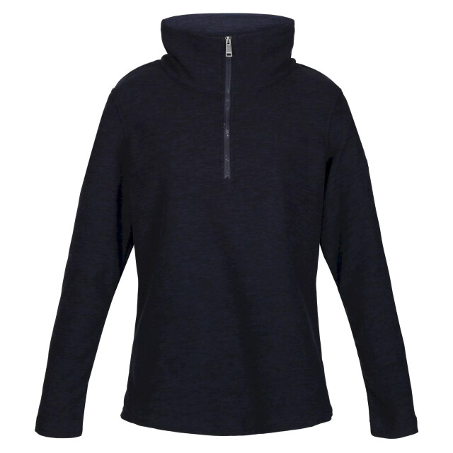 Regatta Dames kizmitt marl half zip fleece top UTRG8447_navyblack large