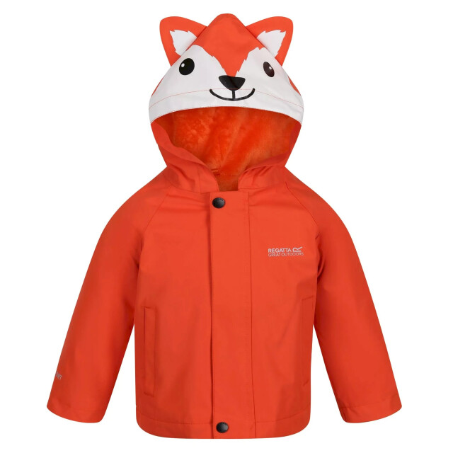 Regatta Waterdichte jas voor kinderen UTRG8389_magmaorange large