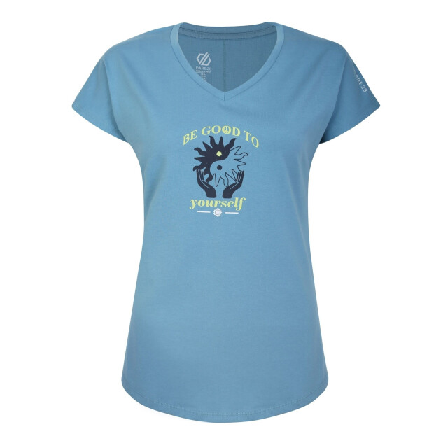 Dare2b Dames finite grafisch t-shirt UTRG8674_niagrablue large