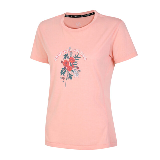 Dare2b Dames groeien met de stroom t-shirt UTRG8685_apricotblush large