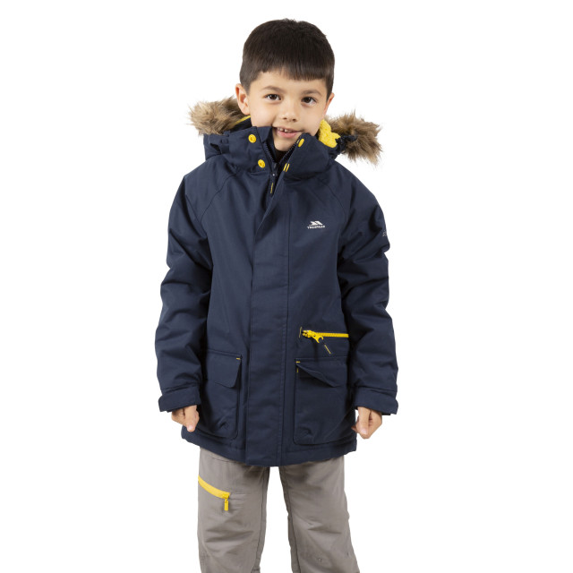 Trespass Kinderen/kinderen opgetogen parka UTTP5107_navy large