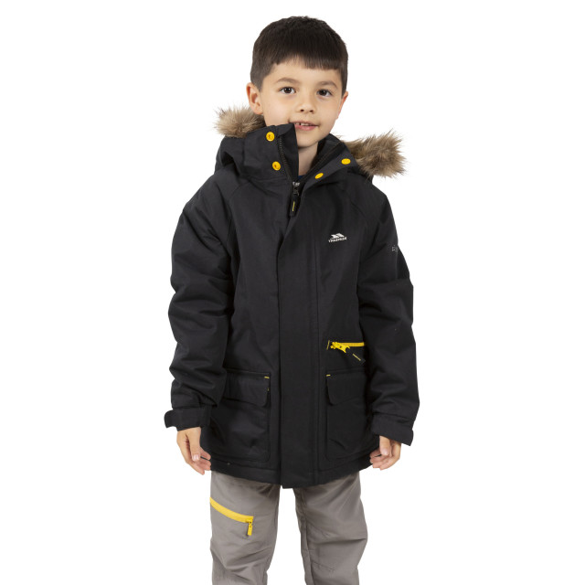 Trespass Kinderen/kinderen opgetogen parka UTTP5107_black large