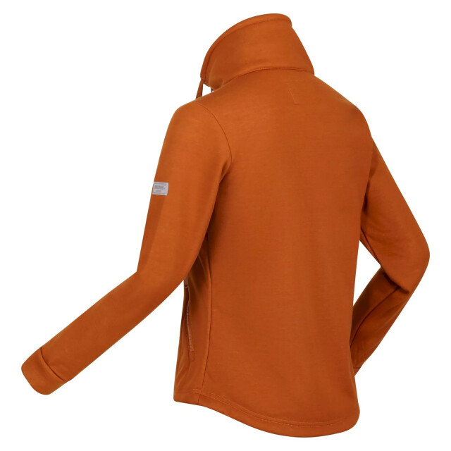 Regatta Dames azariah full zip fleece jacket UTRG8525_copperalmondlightvanilla large