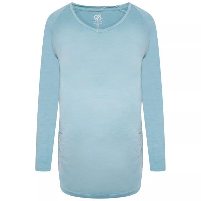 Dare2b Dames discern t-shirt met lange mouwen voor het moederschap UTRG8373_cameogreen large