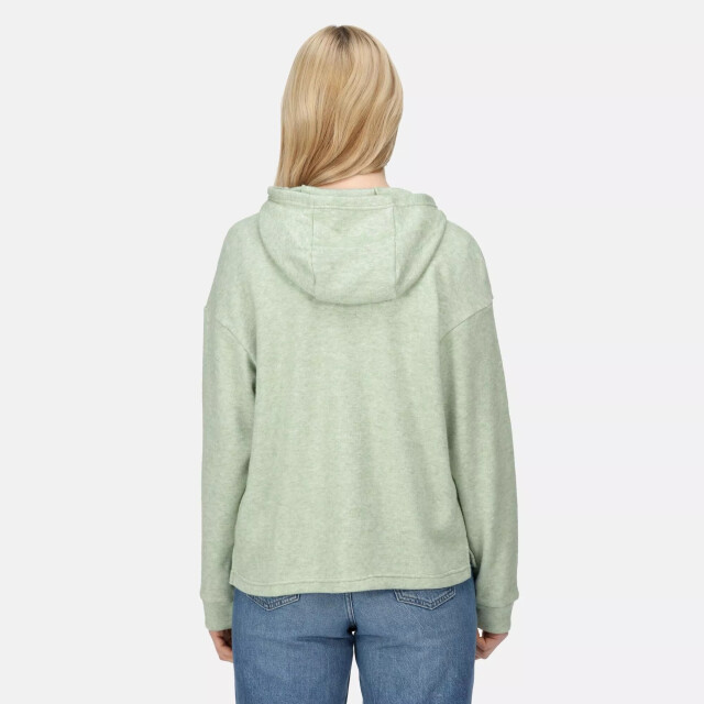 Regatta Dames kassidy marl hoodie UTRG8348_basil large