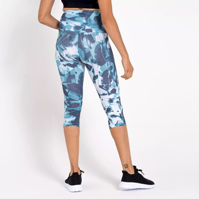 Dare2b Dames influential ii painted effect maternity 3/4 tights UTRG8323_dragonflyink large