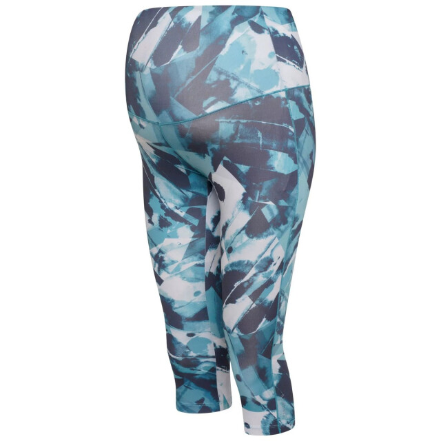 Dare2b Dames influential ii painted effect maternity 3/4 tights UTRG8323_dragonflyink large