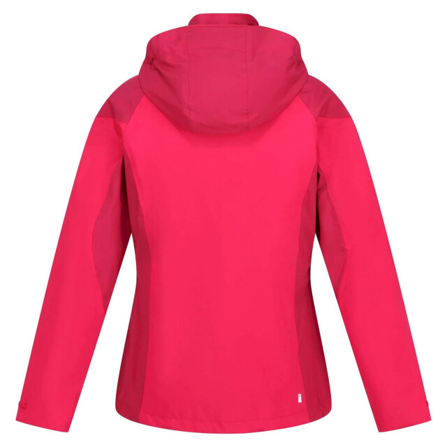 Regatta Dames wentwood vii 2 in 1 waterdichte jas UTRG8279_pinkpotionberrypink large