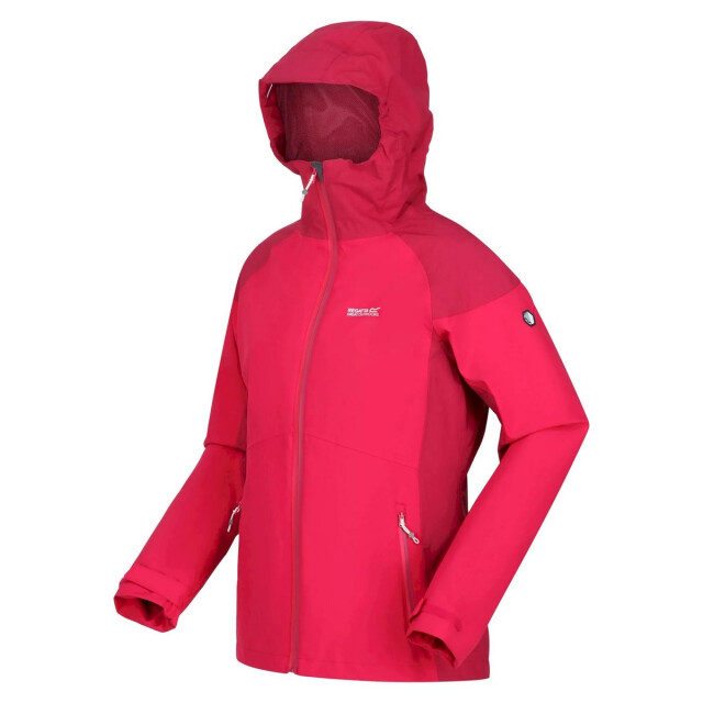 Regatta Dames wentwood vii 2 in 1 waterdichte jas UTRG8279_pinkpotionberrypink large