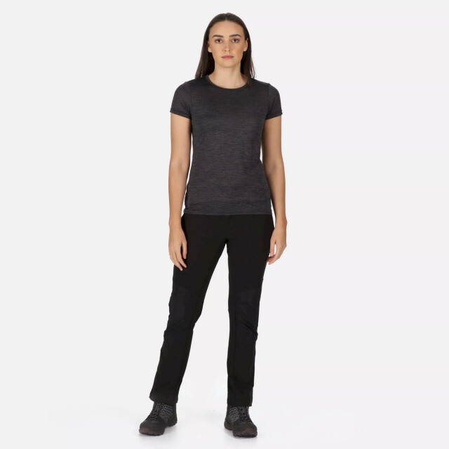 Regatta Dames questra iv stretch wandelbroek UTRG8255_black large