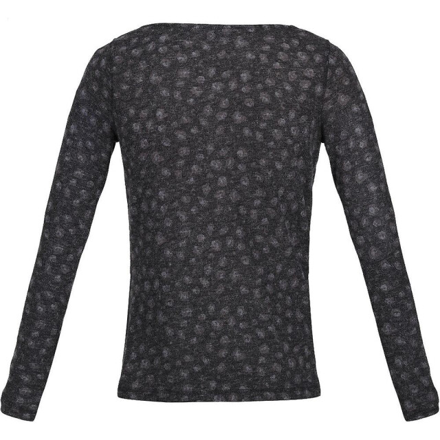 Regatta Dames frayda dierenprint koehals top UTRG8377_blackstormgrey large