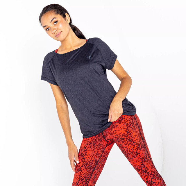 Dare2b Dames deftly marl t-shirt UTRG8382_black large