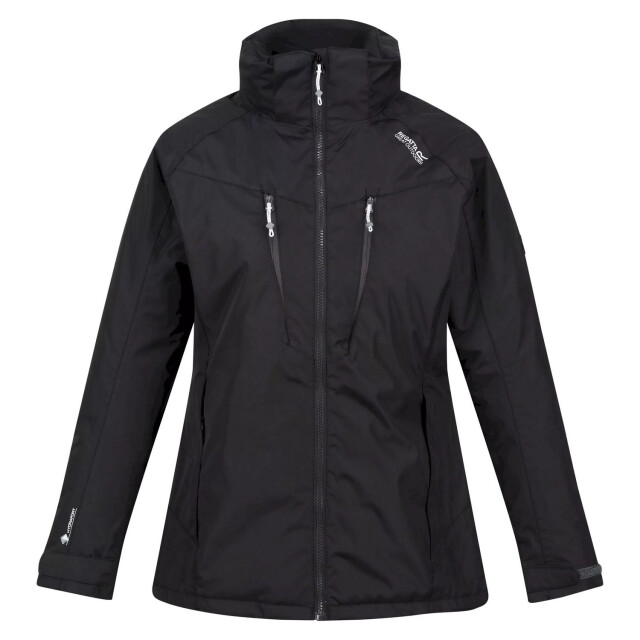 Regatta Dames calderdale winter waterdichte jas UTRG8192_black large