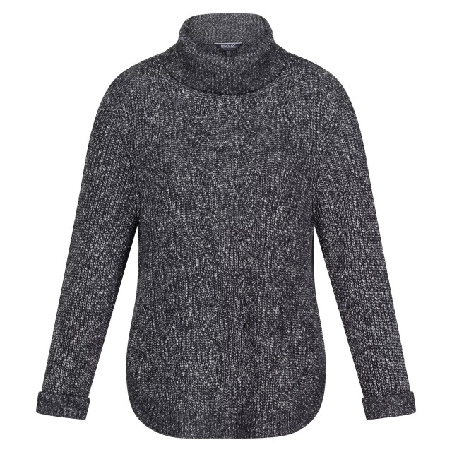 Regatta Dames kensley marl gebreide trui UTRG8170_navy large