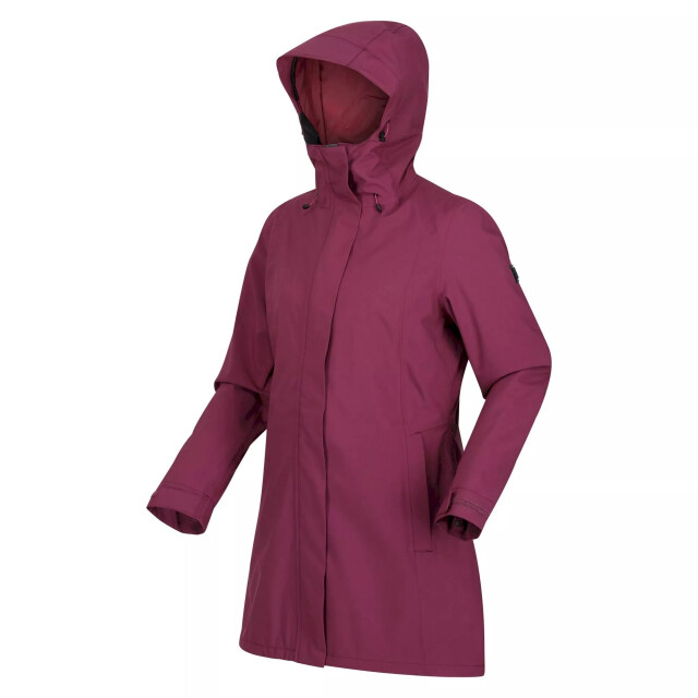 Regatta Dames denbury iii 2 in 1 waterdichte jas UTRG8147_amaranthhaze large